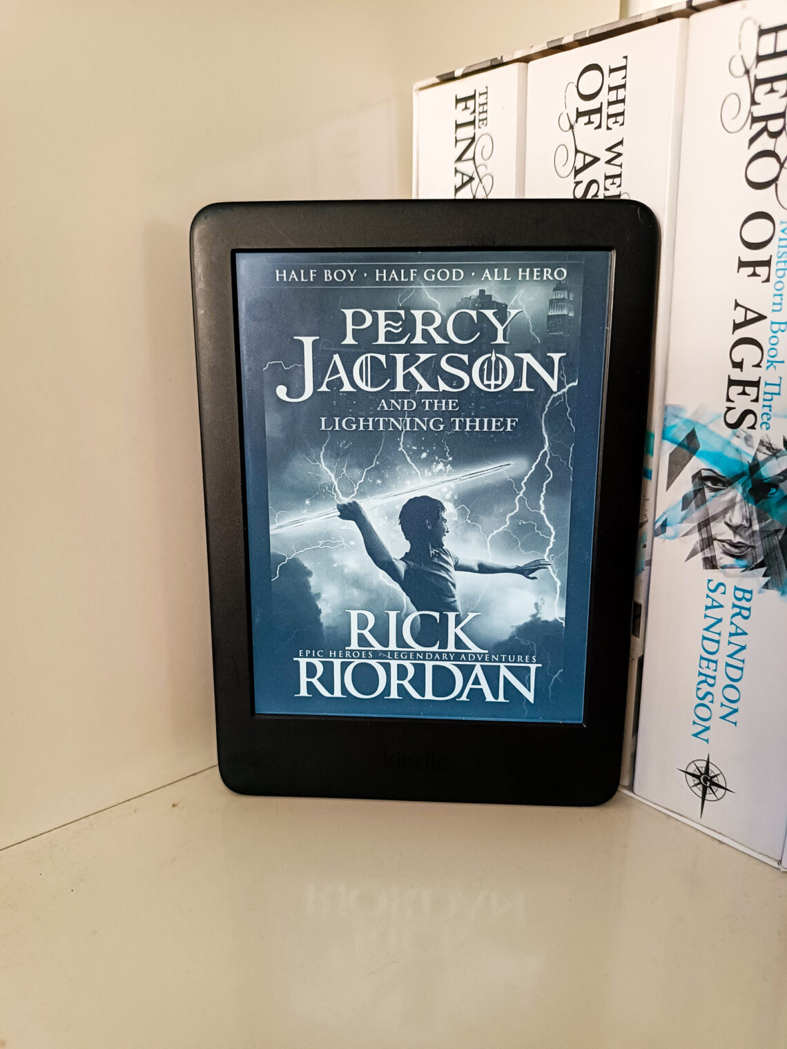 ‘Percy Jackson and the lightning thief’ by Rick Riordan