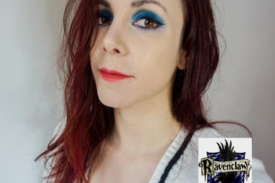 Ravenclaw inspired makeup