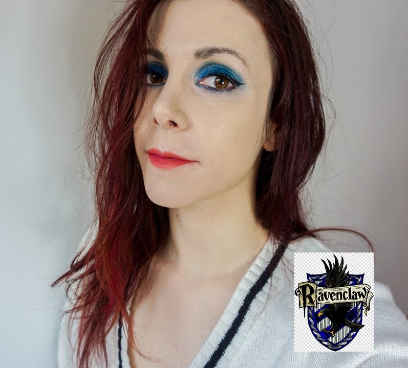 Ravenclaw inspired makeup
